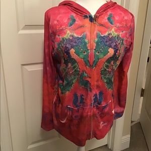 Leona Lovegrove light weight hooded jacket.